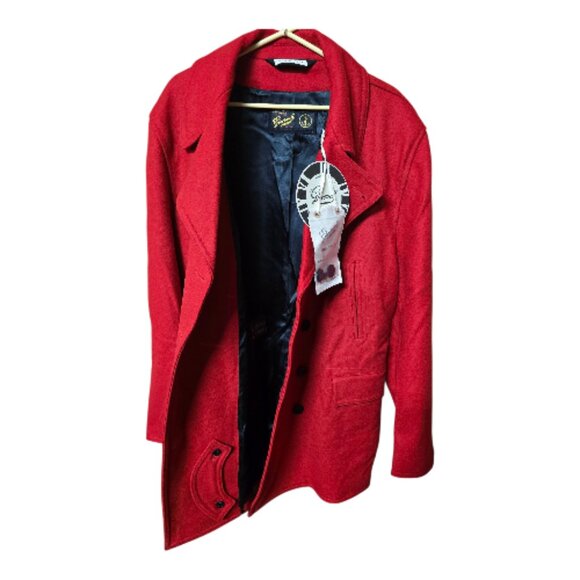 NWT Men's Gloverall of England Churchill Peacoat - Picture 6 of 8